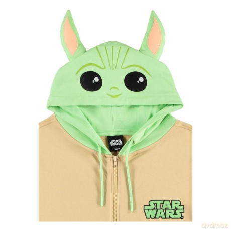 Star Wars The Mandalorian Zipper Hoodie Grogu Size XL