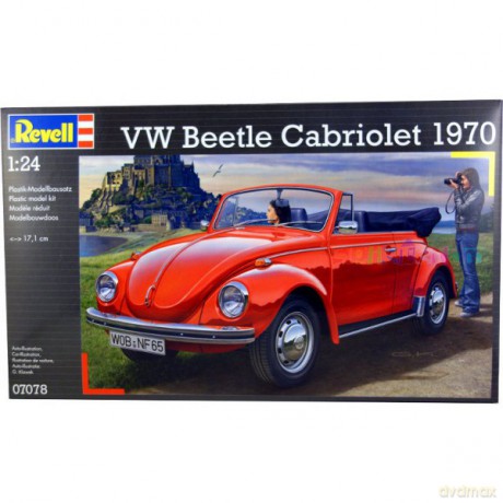 Revell Vw Beetle Cabriolet 1970 [ZABAWKA]