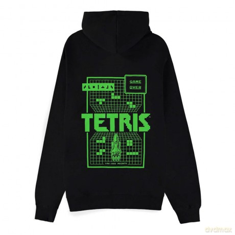 Tetris Zipper Hoodie Game Over Size L