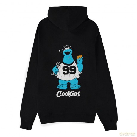 Sesame Street Zipper Hoodie Cookie Monster 99 Cookies Size M