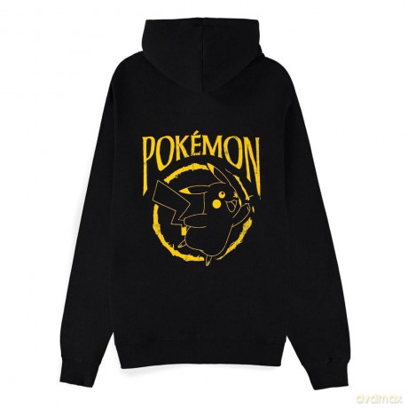 Pokémon Zipper Hoodie Pikachu Thunderstrike Size L