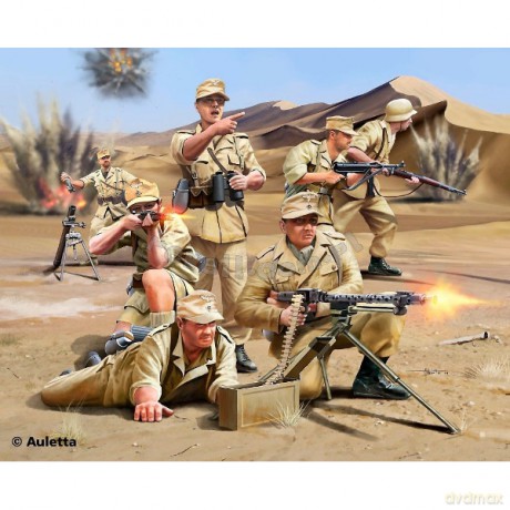Revell Wwii German Africa Corps [ZABAWKA]