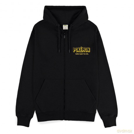 Pokémon Zipper Hoodie Pikachu Size L