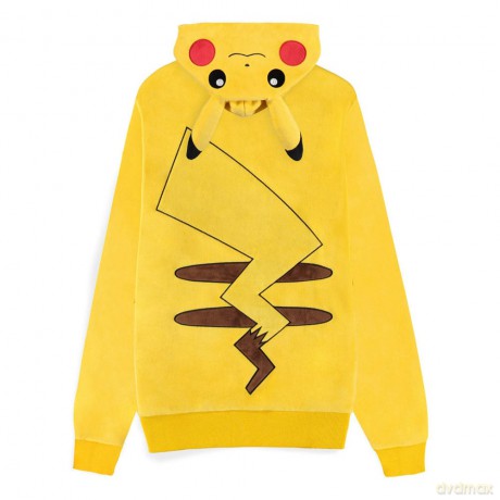 Pokémon Zipper Hoodie Pikachu Size M
