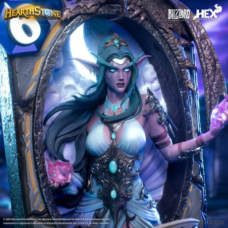 Hearthstone 3D Art Frame Statue Tyrande Whisperwind 31 cm
