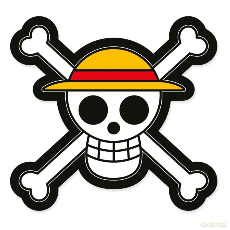 One Piece Pillow Jolly Roger 33 cm