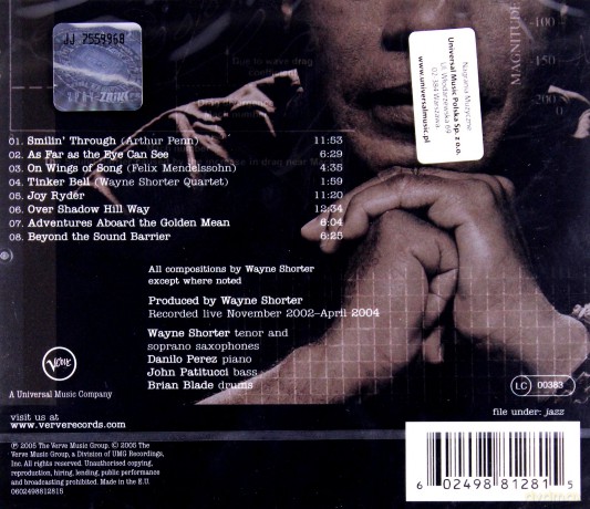 Wayne Shorter: Beyond The Sound Barrier [CD]