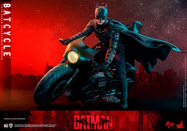 The Batman Movie Masterpiece Vehicle 1/6 Batcycle 42 cm