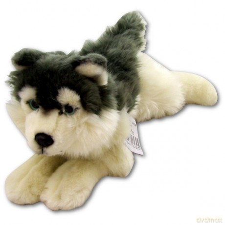 Roxi Piesek Hasky Leżący 26 Cm [ZABAWKA]
