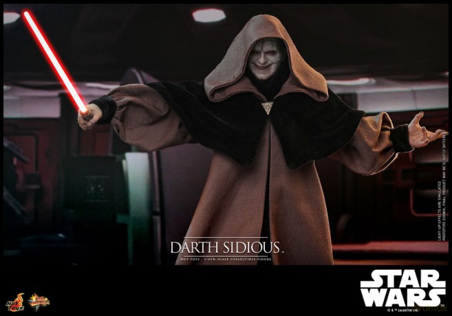 Star Wars Movie Masterpiece Action Figure 1/6 Darth Sidious 29 cm