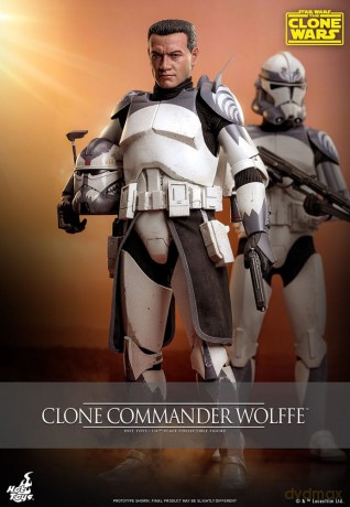 Star Wars: The Clone Wars Action Figure 1/6 Clone Commander Wolffe 30 cm