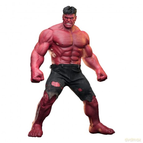 Captain America: Brave New World Movie Masterpiece Action Figure 1/6 Red Hulk 47 cm