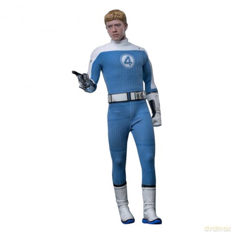 The Fantastic Four: First Steps Movie Masterpiece Action Figure 1/6 Human Torch 30 cm