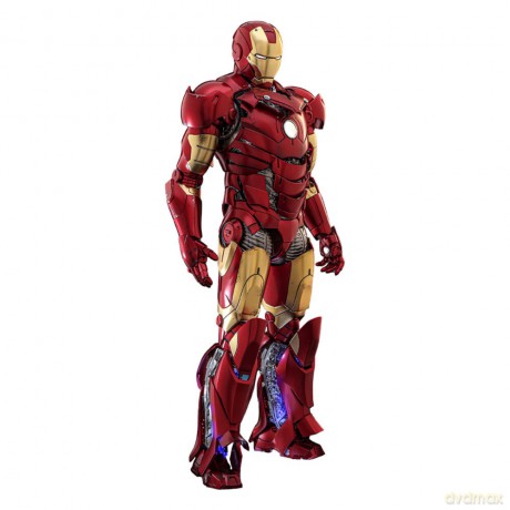 Iron Man Movie Masterpiece Diecast Action Figure 1/6 Iron Man Mark III (Armor Suit Up Version) 32 cm