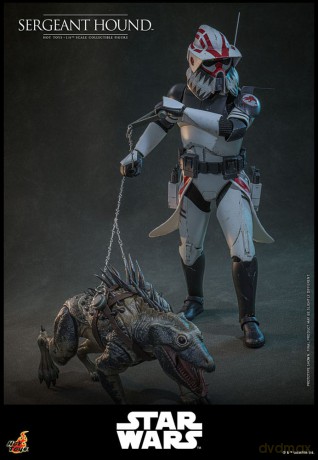 Star Wars: The Clone Wars Action Figure 1/6 Sergeant Hound 30 cm
