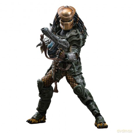 Alien vs. Predator Comic Masterpiece Action Figure 1/6 Broken Tusk Predator 35 cm