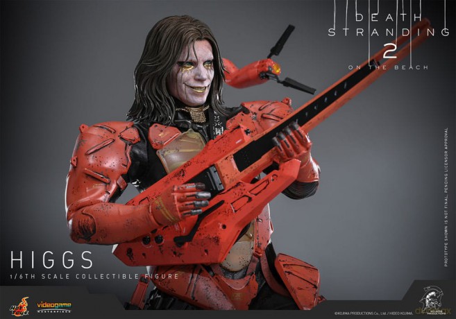 Death Stranding 2: On the Beach Videogame Masterpiece Action Figure 1/6 Higgs 33 cm