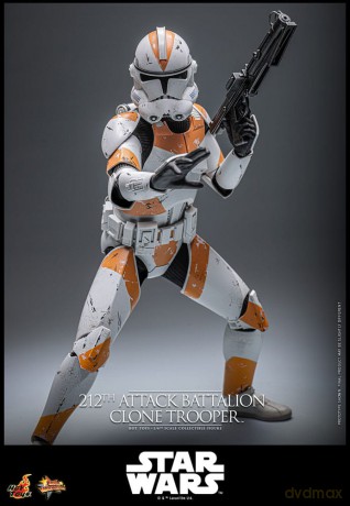Star Wars: The Clone Wars Action Figure 1/6 212th Attack Battalion Clone Trooper 30 cm