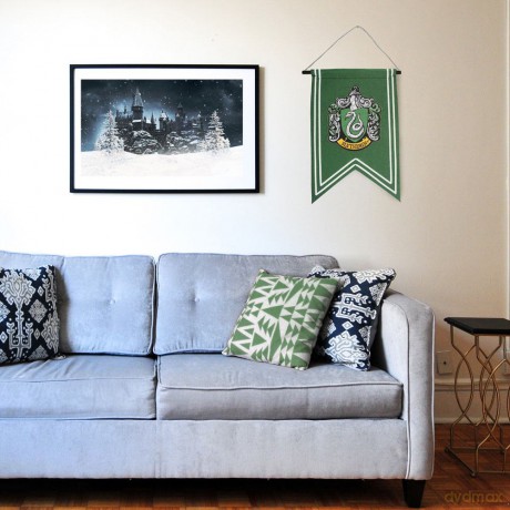 Harry Potter Wall Banner Slytherin 30 x 44 cm