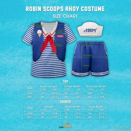 Stranger Things: Scoops Ahoy Robin Costume
