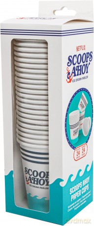 Stranger Things Set of 24 Paper Cups Scoops Ahoy