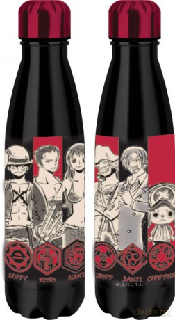 One Piece Thermo Water Bottle Red