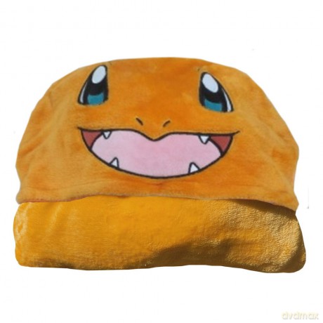 Pokémon Coral Hooded Blanket Charmander 120 x 150 cm