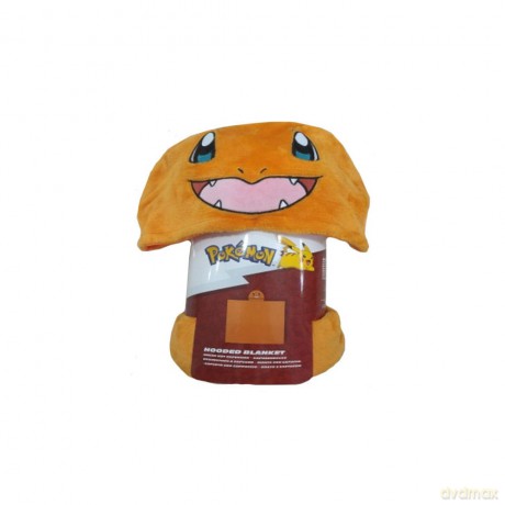 Pokémon Coral Hooded Blanket Charmander 120 x 150 cm