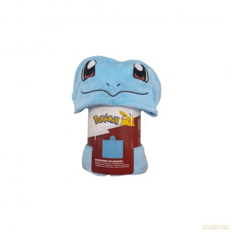 Pokémon Coral Hooded Blanket Squirtle 120 x 150 cm