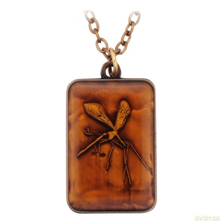 Jurassic Park Replika Necklace with amber pendant Limited Edtiton