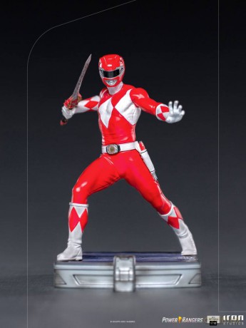 Power Rangers BDS Art Scale Statue 1/10 Red Ranger 17 cm
