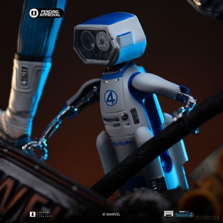 Fantastic Four Art Scale Statue 1/10 Mr. Fantastic and H.E.R.B.I.E 26 cm