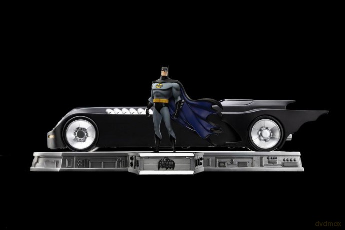 Batman The Animated Series (1992) Art Scale Set Deluxe 1/10 Batman and Batmobile 24 cm