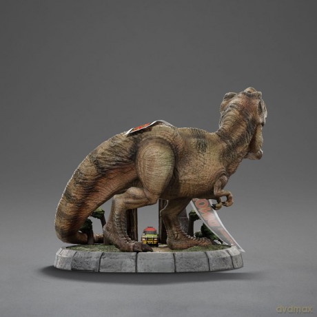 Jurassic Park Mini Co. PVC Figure T-Rex Illusion Deluxe 15 cm