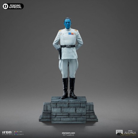 Star Wars Ahsoka Art Scale Statue 1/10 Grand Admiral Thrawn 25 cm