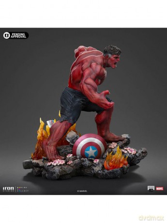 Marvel Art Scale Statue 1/10 Red Hulk 23 cm