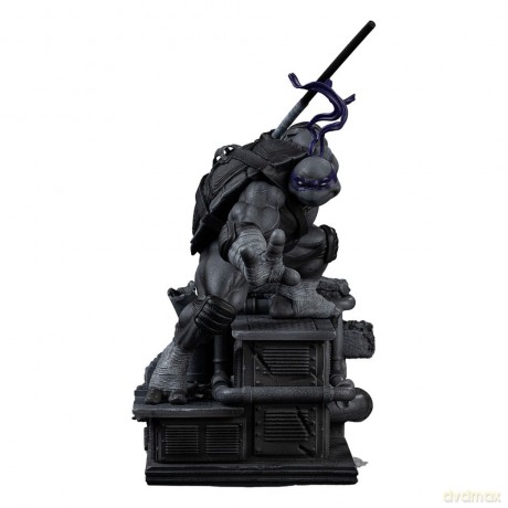 Teenage Mutant Ninja Turtles Art Scale Statue 1/10 Donatello Black and White Variant 26 cm
