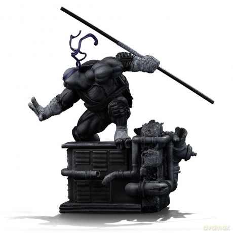 Teenage Mutant Ninja Turtles Art Scale Statue 1/10 Donatello Black and White Variant 26 cm