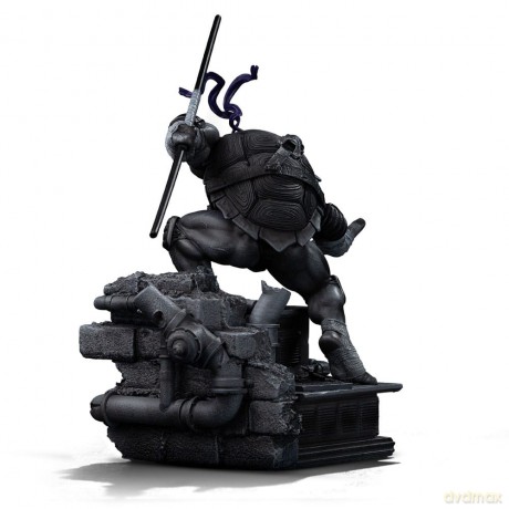 Teenage Mutant Ninja Turtles Art Scale Statue 1/10 Donatello Black and White Variant 26 cm