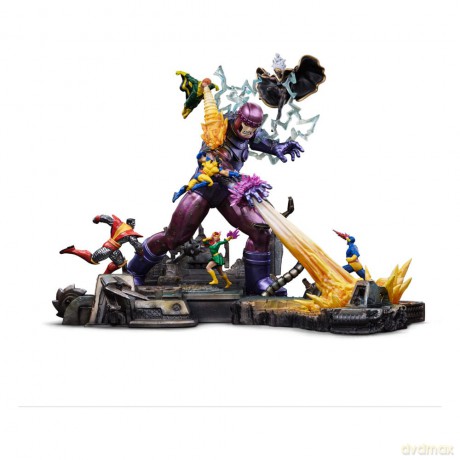 Marvel Demi Art Scale Statue 1/20 X-Men Danger Room Diorama A 42 cm