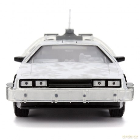 Back to the Future Diecast Model 1/24 Time Machine Frost