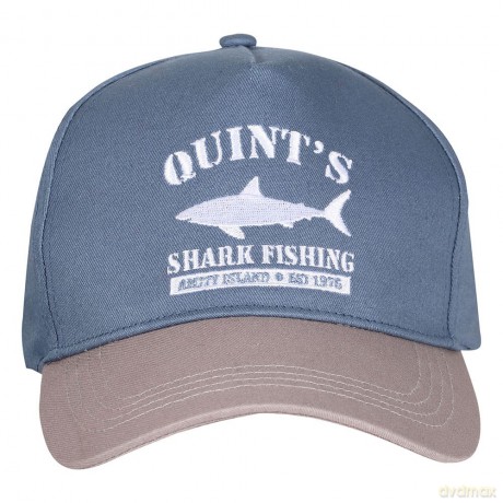 Jaws Curved Bill Cap Quints Shark Fishing