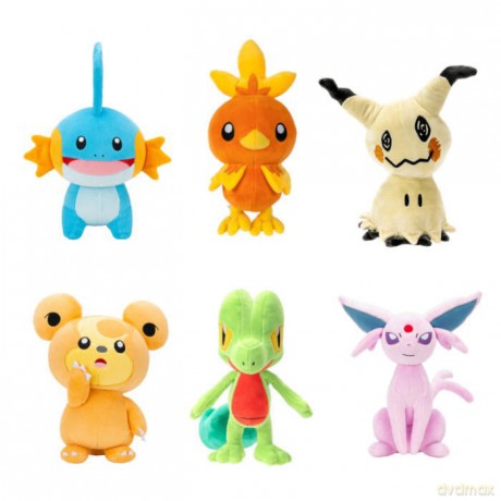 Pokémon Plush Figure Version 22 20 cm Assortment (6)