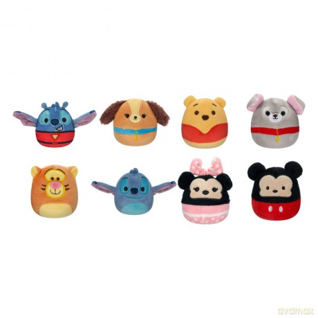 Disney Squishmallows Plush Figures 5 cm Assortment (12)