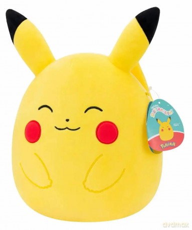Pokémon Squishmallows Plush Figure Happy Pikachu 25 cm