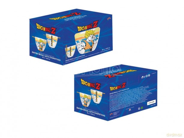Dragon Ball Z Miska do ramen z pałeczkami Goku 473 ml