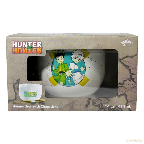 Hunter x Hunter Miska do ramen z pałeczkami 414 ml