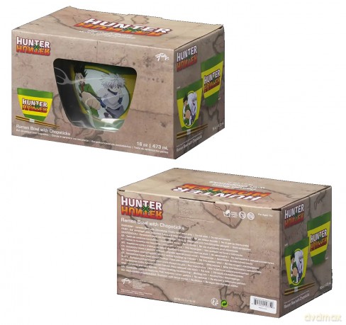 Hunter x Hunter Miska do ramen z pałeczkami Logo 473 ml