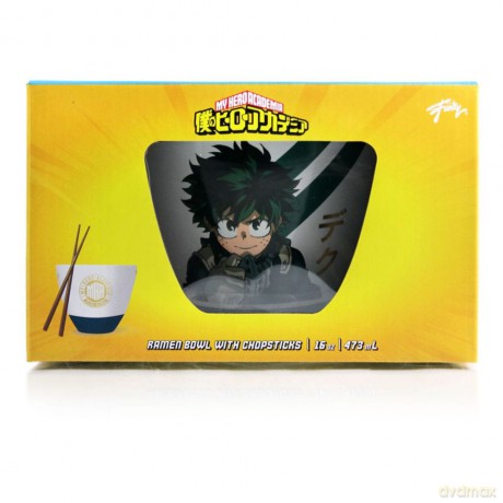 My Hero Academia Miska do ramen z pałeczkami Izuku Midoriya 473 ml