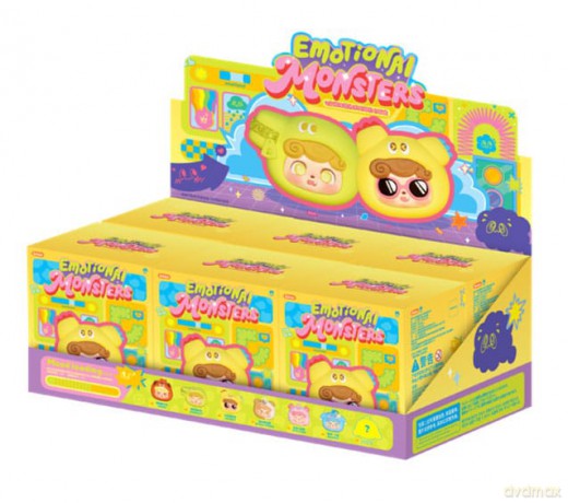 QKid: Emotional Hairy Monsters Series Blind Box Earphone Bag 8 cm Display (6)